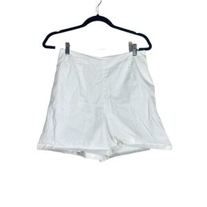 1901 white high waisted shorts sz 8